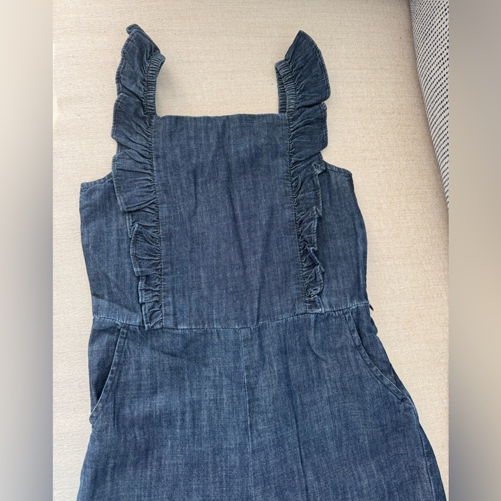 GAP Kids Denim Jumpsuit – Size S (6–7) - Picture 2 of 5